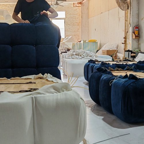 memory foam sofa quality inspection