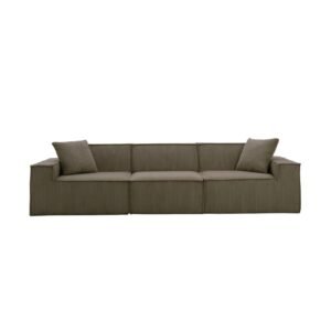 Cube Modular Sofa 3 Seater-Coffee