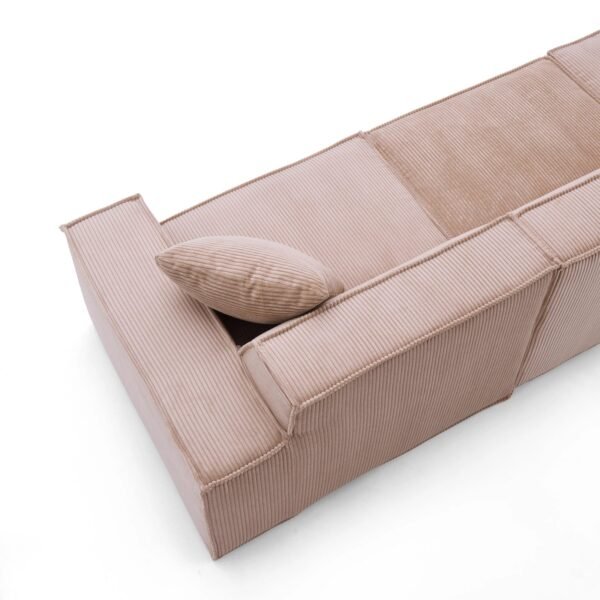 Cube Modular Sofa 3 Seater-Petal - Image 4
