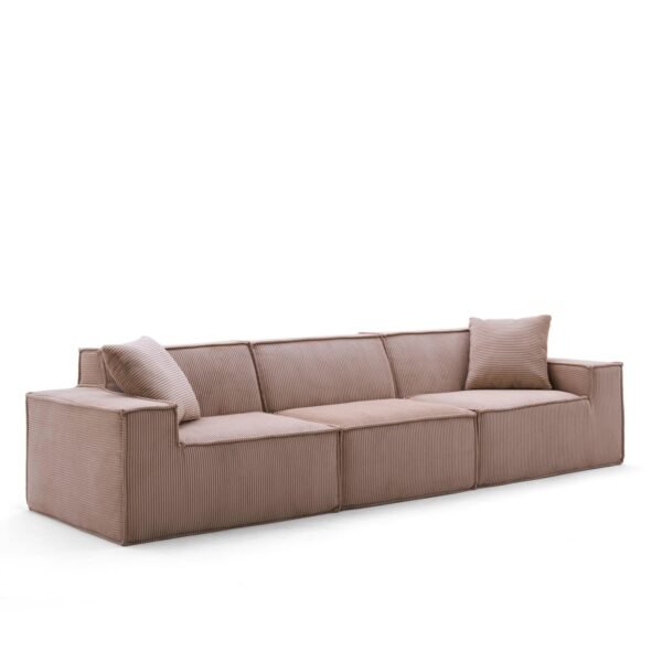 Cube Modular Sofa 3 Seater-Petal - Image 6