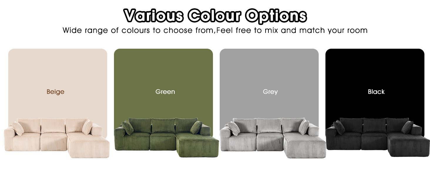 memory foam sofa with various color options