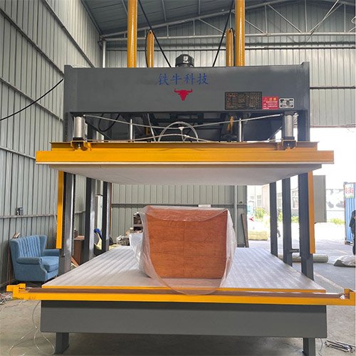 memory foam sofa compression packing machine