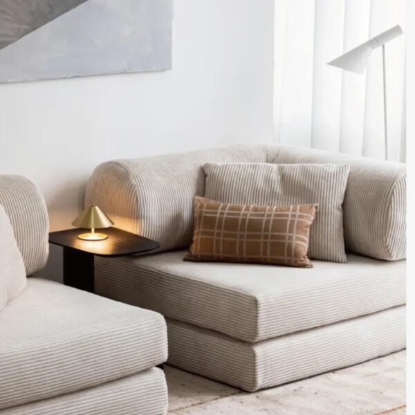 Nova Modular Corner Seat-Eggshell - Image 2