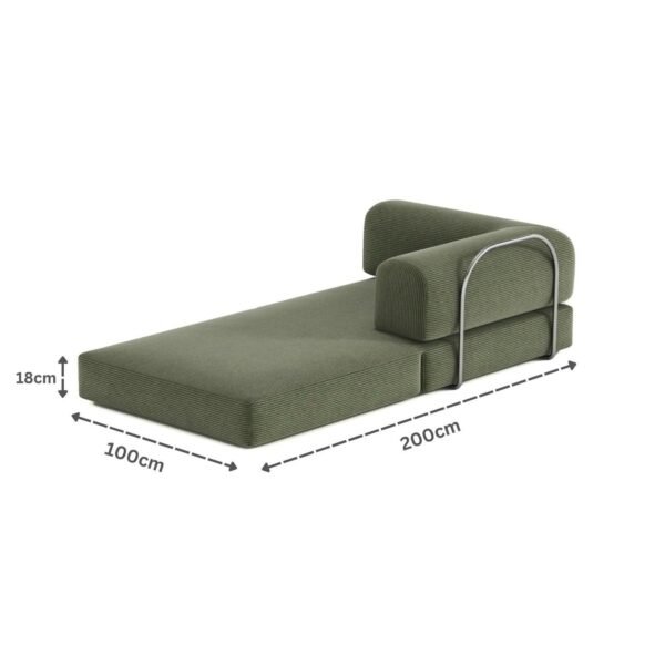 Nova Modular Corner Seat-Forest Green - Image 2