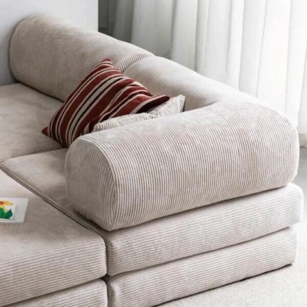 Nova L-Shaped Sofa-Marigold - Image 3