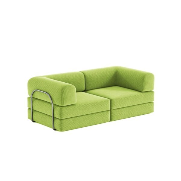 Nova Modular Sofa Bed-Lime - Image 2