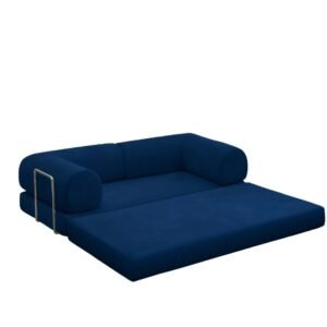 Nova Sofa Bed-Blue