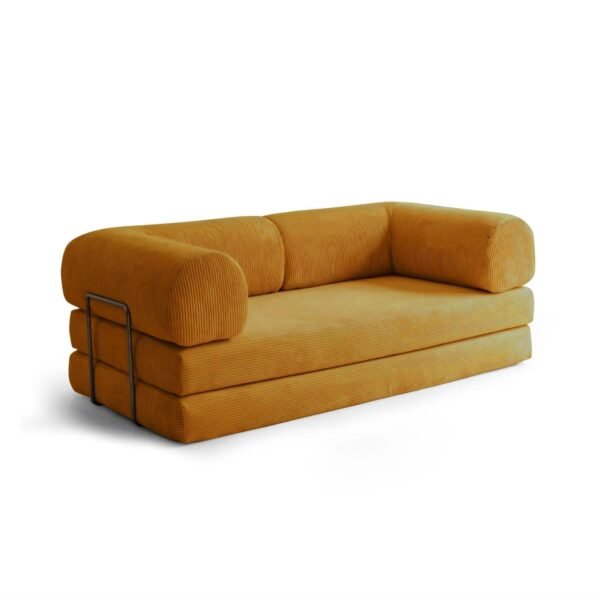 Nova Sofa Bed-Marigold - Image 3
