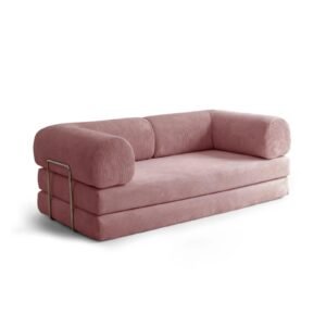 Nova Sofa Bed-Dusty Rose